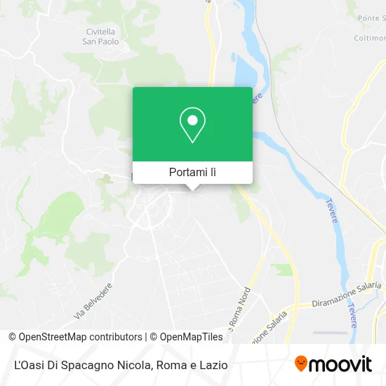 Mappa L'Oasi Di Spacagno Nicola