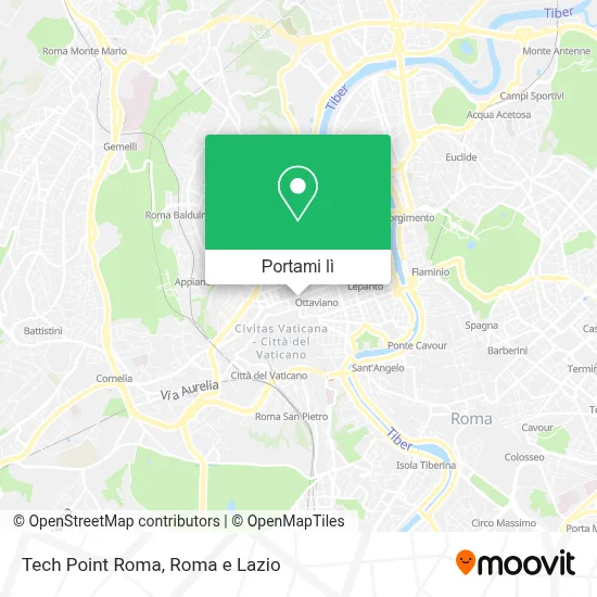 Mappa Tech Point Roma