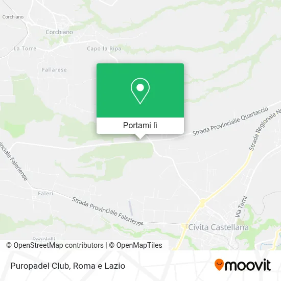 Mappa Puropadel Club