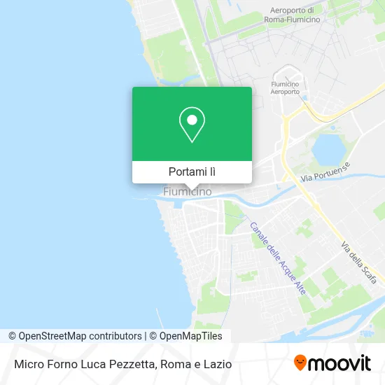 Mappa Micro Forno Luca Pezzetta