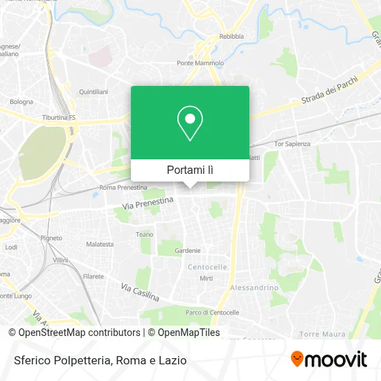 Mappa Sferico Polpetteria