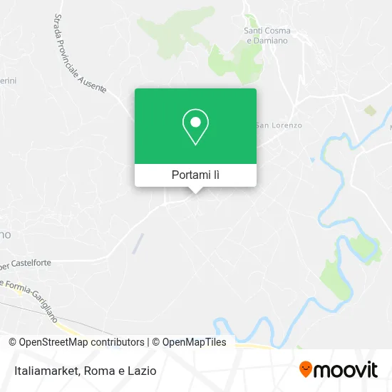 Mappa Italiamarket