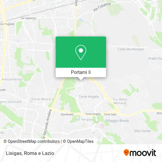 Mappa Lisigas