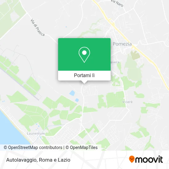 Mappa Autolavaggio