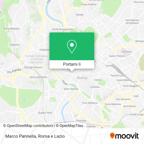 Mappa Marco Pannella