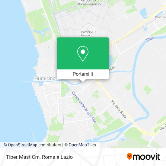 Mappa Tiber Mast Cm