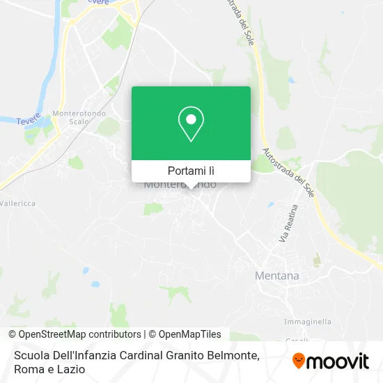 Mappa Scuola Dell'Infanzia Cardinal Granito Belmonte