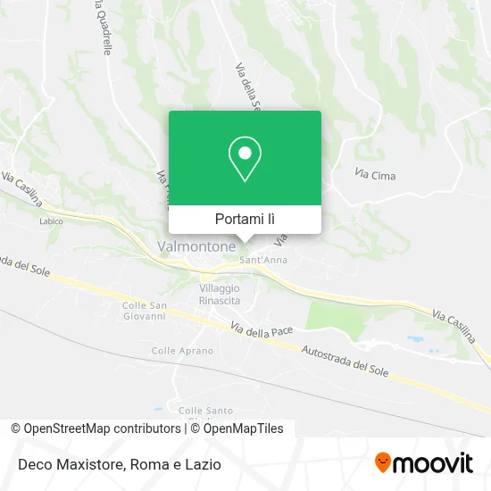 Mappa Deco Maxistore