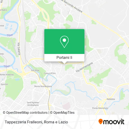 Mappa Tappezzeria Fralleoni