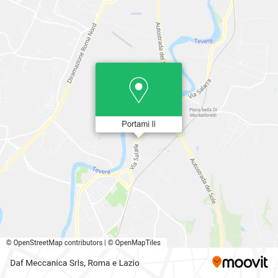 Mappa Daf Meccanica Srls