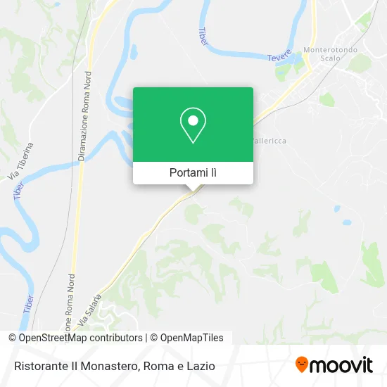 Mappa Ristorante Il Monastero