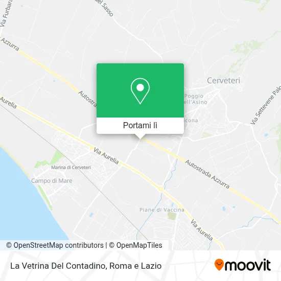Mappa La Vetrina Del Contadino