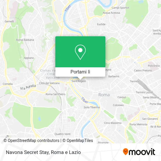 Mappa Navona Secret Stay