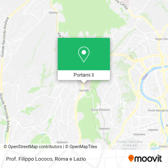 Mappa Prof. Filippo Lococo