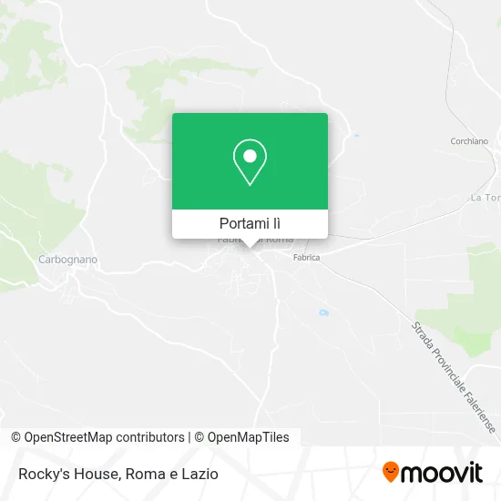 Mappa Rocky's House