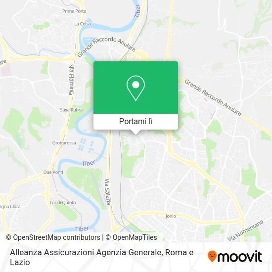 Mappa Alleanza Assicurazioni Agenzia Generale
