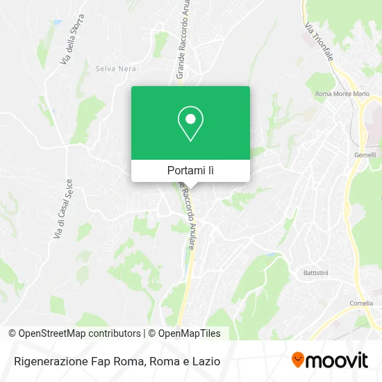 Mappa Rigenerazione Fap Roma