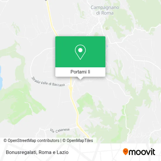 Mappa Bonusregalati