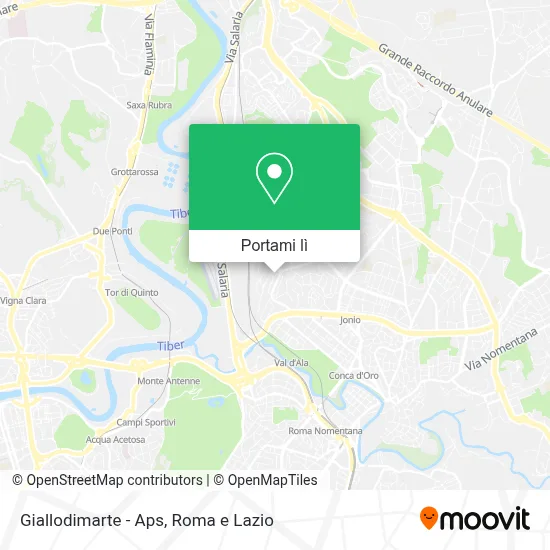 Mappa Giallodimarte - Aps