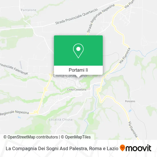 Mappa La Compagnia Dei Sogni Asd Palestra