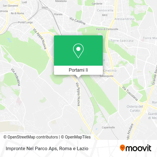 Mappa Impronte Nel Parco Aps