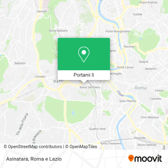 Mappa Asinatara