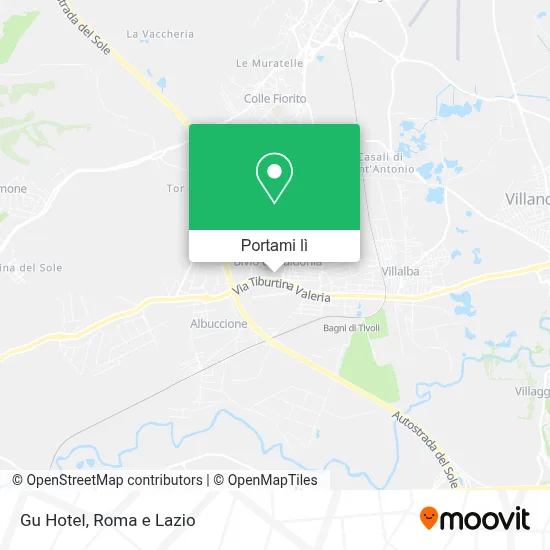 Mappa Gu Hotel