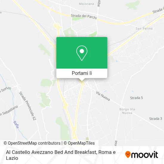 Mappa Al Castello Avezzano Bed And Breakfast