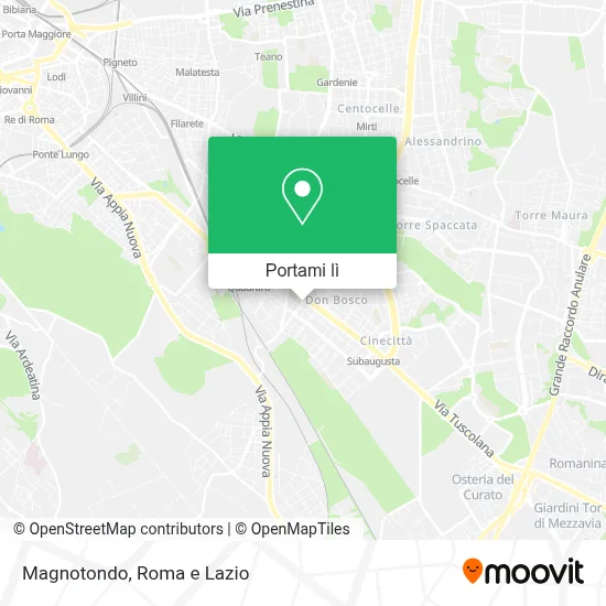 Mappa Magnotondo