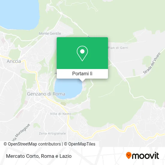 Mappa Mercato Corto