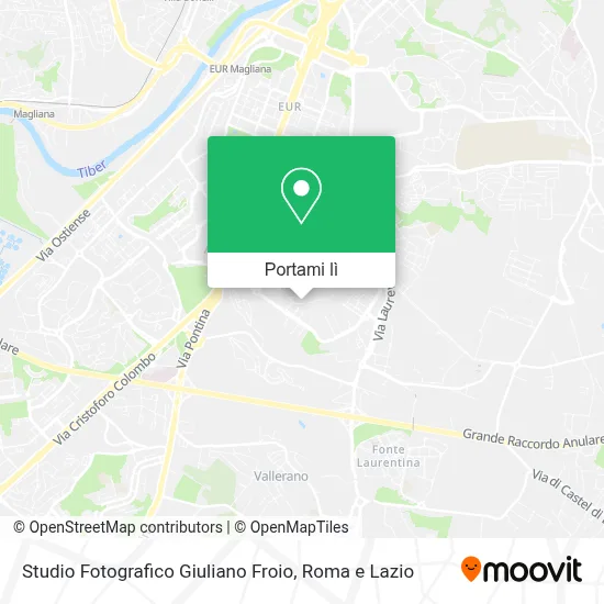 Mappa Studio Fotografico Giuliano Froio