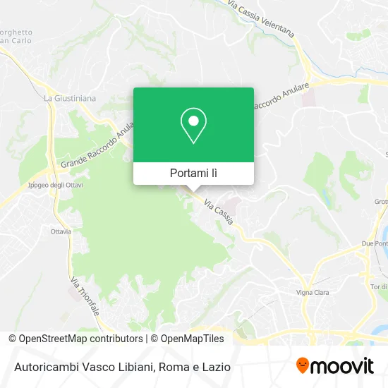 Mappa Autoricambi Vasco Libiani