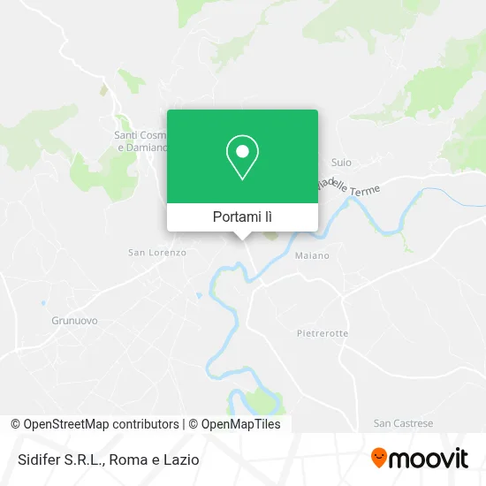 Mappa Sidifer S.R.L.