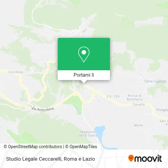 Mappa Studio Legale Ceccarelli