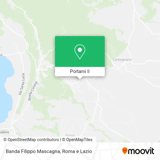 Mappa Banda Filippo Mascagna