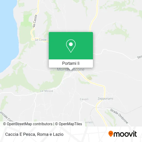 Mappa Caccia E Pesca