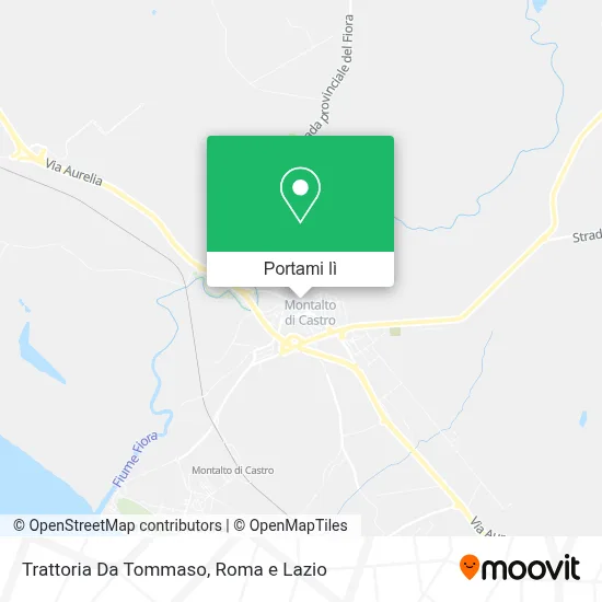 Mappa Trattoria Da Tommaso