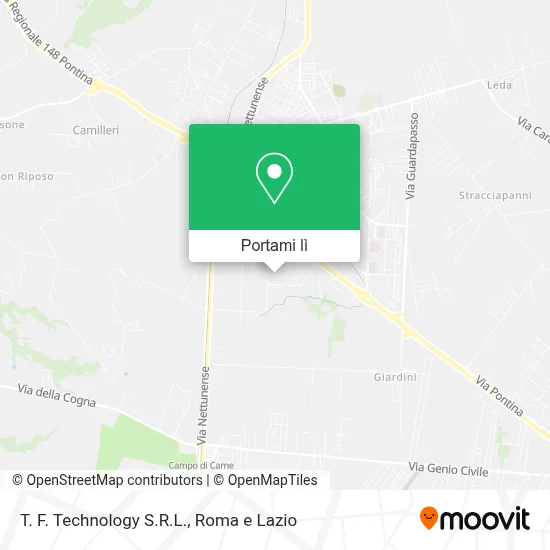 Mappa T. F. Technology S.R.L.