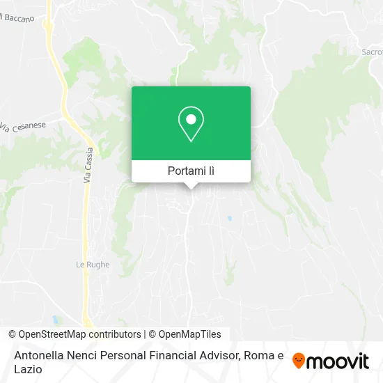 Mappa Antonella Nenci Personal Financial Advisor