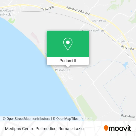 Mappa Medipas Centro Polimedico