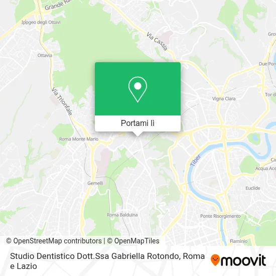 Mappa Studio Dentistico Dott.Ssa Gabriella Rotondo