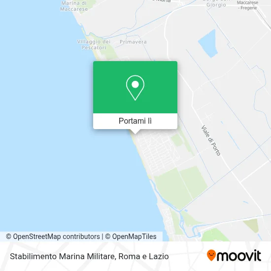 Mappa Stabilimento Marina Militare