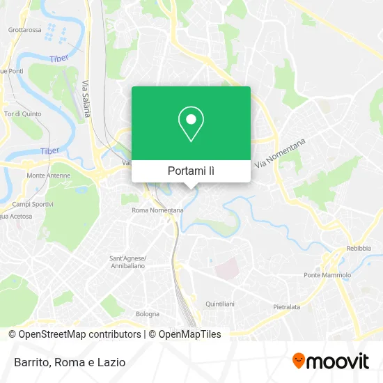 Mappa Barrito