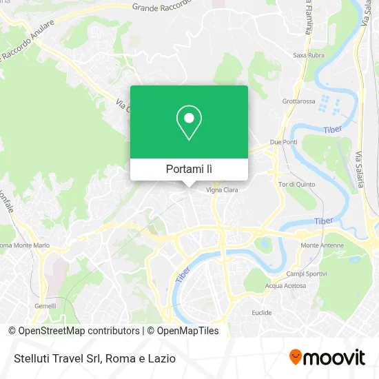 Mappa Stelluti Travel Srl