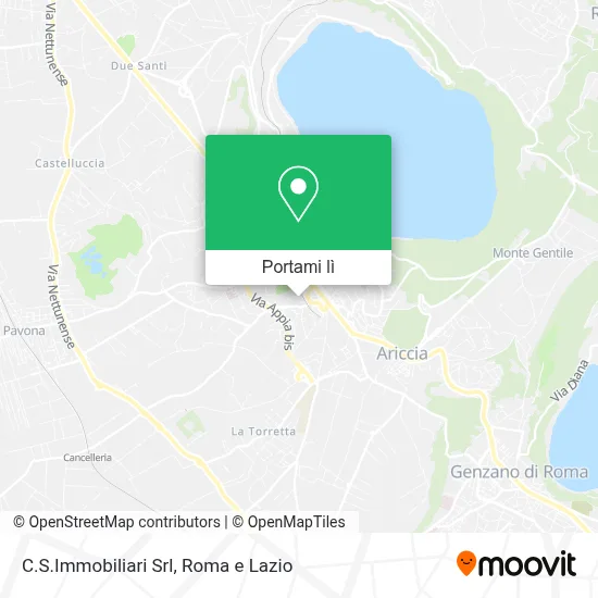 Mappa C.S.Immobiliari Srl
