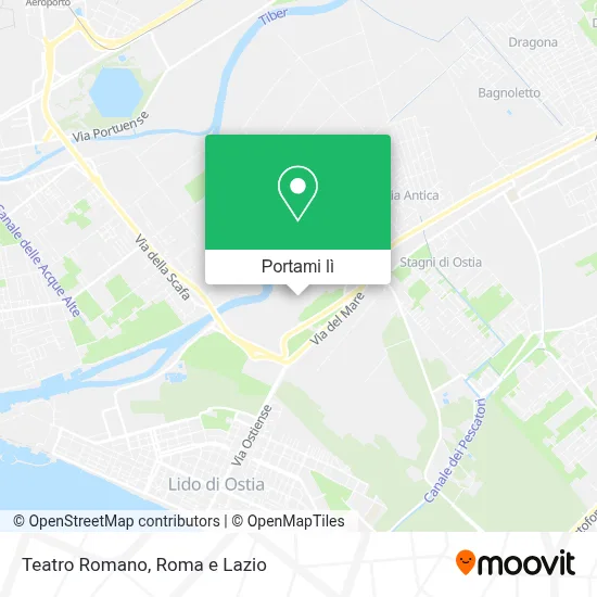 Mappa Teatro Romano