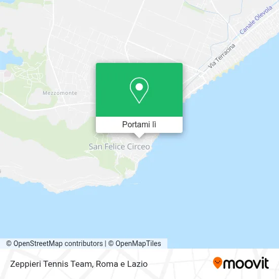 Mappa Zeppieri Tennis Team