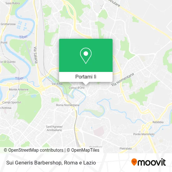 Mappa Sui Generis Barbershop