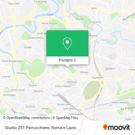 Mappa Studio 251 Parrucchiere