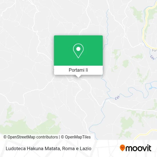Mappa Ludoteca Hakuna Matata